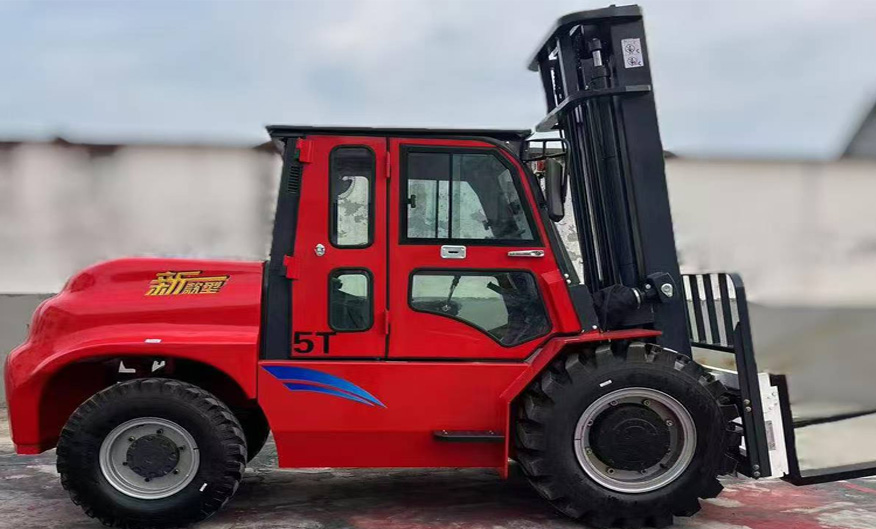 5-ton Integrated 4WD Off-road Forklift