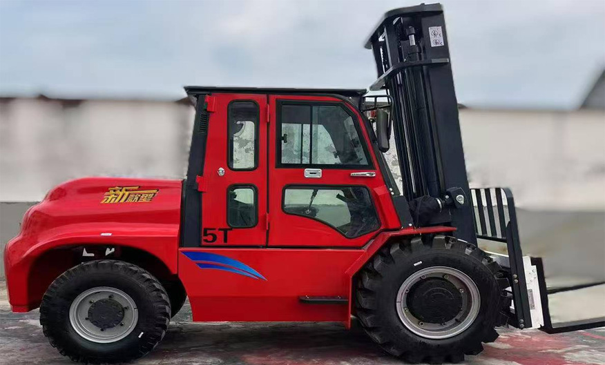 5-ton Integrated 4WD Off-road Forklift