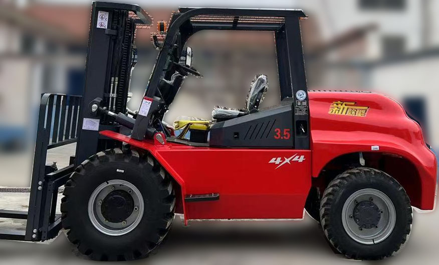 3.5-ton Integrated 4WD Off-road Forklift (China Stage II Series)
